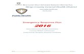 Emergency Response Plan 2016 - meigs-health.com · Assistance and support for mass casualty and mass fatality incidents. Coordination with other local, regional, state, and federal