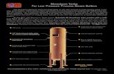 Blowdown Tanks For Low Pressure Process Steam Boilers · Provide _____ Rite Blowdown Tank Model BDT LPS_____. Blowdown tank shall be constructed in accordance with the ASME Code Section