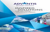 INSPIRED SOLUTIONS - Advantis• Pre-retail activities and value added services 3pl@advantis.world. ... • Regional and global distribution center operations • Import, value addition