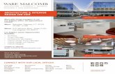 aialosangeles.worldsecuresystems.com Listings...2018/01/12  · WARE MALCOMB ARCH TEC TURE I PLANN NG I INTER ORS BRANDING I CIVIC ENGINEER NG ARCHITECTURE & INTERIOR DESIGN JOB FAIR