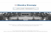 Husky Energy Inc. is a publicly traded integrated energy ...€¦ · FINANCIAL SUMMARY (unaudited) Three Months Ended Nine Months Ended September 30, September 30, % (Millions of