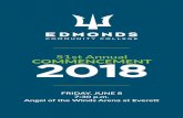 FRIDAY, JUNE 8 7:30 p.m. Angel of the Winds Arena at Everett · 2020. 4. 14. · student success and our graduates in achieving their higher education goals. We admire our graduates