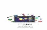 Quirkos · Quirkos is a simple and visual tool to help with the qualitative analysis of text data. It is identical on Windows, Mac and Linux, so this guide applies to all platforms.