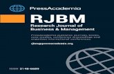 Research Journal of Business & Management · Research Journal of Business and Management- RJBM (2020), Vol.7(3). p.157-168 Erdil DOI: 10.17261/Pressacademia.2020.1279 160 Pitre (1990)