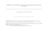 Online Learning of Correspondences between 539757/ ¢  Online Learning of Correspondences