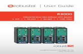 User Guide - M2M Connect · The Robustel Industrial Dual SIM Cellular VPN Router (R3000) is a rugged cellular router offering state-of-the-art mobile connectivity for machine to machine