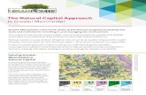 The Natural Capital Approach in Greater Manchester...Natural capital is a way of describing the natural world as ‘assets’ that provide us with benefits, such as clean air, soil,