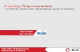 Projecting US Upstream Activity · • Industry Stock Prices Outperforming Underlying Commodities . 2016 IADC Drilling Onshore ... COG, RRC, EQT, SWN Eagle Ford -47% 5% CHK, MRO,