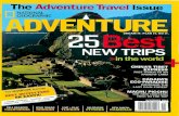 TheAdventureTavel Issue URE NATIONAL GEOGRAPHIC ......Adventure Tours Highlights: Trekking to Angel Falls, snorkeling the Los Roques paragliding in the Andes (natoura.com) Safari Mark