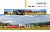 HORSE TRAILERS · 2019. 9. 12. · Featherlite’s horse trailers are designed with features that are convenient and easy to use. Featherlite’s spring-loaded slam latch dividers