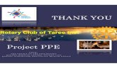 ROTARY PROJECT PPE - UPDATE 2 MAY 2020 · 02/05/2020  · PROJECT UPDATE – 2nd May, 2020 2 Project PPE stands for PPE relief support to Philippines covid-risk Exposed health care