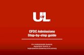 CFDC Admissions Step-by-step guide - University of Louisvillelouisville.edu/education/mec/files/cfdc-undergrad-admissions-step-by... · CFDC Admissions! Step-by-step guide For Undergraduate