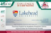Teaching English for Academic Purposes Online: Opportunities for ...utbispuebla.edu.mx/wp-content/uploads/2020/08/Teaching-English-fo… · Blended Instruction-3 hours of face-to