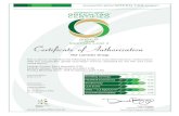 Certificate 03 - ecospecifier.com.au forme… · ecospecifier global GREEN TAG program ecospecifier global TM GREEN TAG CERTIFIED p LUS GreenRate I Level A certi/icate o/ —Authorization
