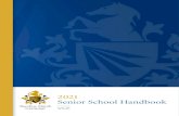 2021 Senior School Handbook · 2020. 7. 21. · Bacchus Marsh Grammar – VCE Handbook 4 Key Personnel Principal school@bmg.vic.edu.au Senior Deputy Principal –School Operations