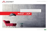 MSZ-AP - Torn-climatizare.ro760 mm (L) 178 mm (D) 299 mm (H) 798 mm (L) 219 mm (D) MSZ-AP 15-20 MSZ-AP 25-35-42-50 MSZ-AP 19 dB(A) 1 For sizes 25/35. 2 For sizes 25/35 set to lowest