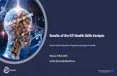 Results of the EIT Health Skills Analysis · businesses and other new career paths in healthy living and active ageing. Provide individual learning pathway and learn essentials about