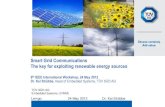 Smart Grid Communications The key for exploiting renewable ...€¦ · 2017 2021 2022 2015 2019 2022 2021 2022 2021 6HV links betw. N-S 24 May 2012 7 . ... Security for Smart Grids