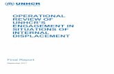 OPERATIONAL REVIEW OF UNHCR’S ENGAGEMENT IN … · 3 Operational Guidelines for UNHCR’s Engagement in Situations of Internal Displacement, February 2016 [OG/2016/02] 4 Internal