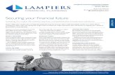 Securing your nancial future - Securing your nancial future Investing for major life events requires