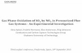 Gas phase oxidation of SO2 by NO2 in pressurized flue gas ... presentations/1… · Gas Phase Oxidation of SO 2 by NO 2 in Pressurized Flue Gas Systems - An Experimental Investigation