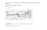 Corridor Refinement Plan for the I-84 Frontage Road (Old US Highway … · 2020. 1. 22. · Evaluate existing and future conditions on the I-84 Frontage Road (Old US Highway 30) through