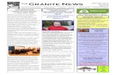 The Granite News 25th MAY 2014 · 2018. 2. 14. · The Granite News Whiteheads Creek Terip Terip Caveat Ruffy Highlands Hughes Creek Volume 8 Issue 18 25th MAY 2014 CONVERSATIONS