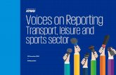 Transport, leisure and sports sector - KPMG International · Voices on Reporting - Transport, Leisure and Sports sector Voices on Reporting - Transport, Leisure and Sports sector