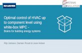 Optimal control of HVAC up to component level using white ... Energy/Eve… · Optimal control of HVAC up to component level using white-box MPC - Brains for building energy systems