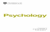 Psychology · 2019. 6. 18. · 02 aculty of ealth and Life ciences nstitute of Life and uman ciences chool of sychology Learn from active research leaders You’ll be studying in