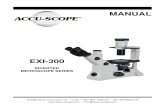 EXI-300 · EXI-300 INVERTED MICROSCOPE SERIES ACCU-SCOPE® 73 Mall Drive, Commack, NY 11725 • 631-864-1000 • 6 ASSEMBLY DIAGRAM The diagram below shows how to assemble the various