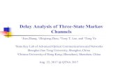 Delay Analysis of Three-State Markov Channelsbblab.sjtu.edu.cn/Assets/userfiles/sys_eb538c1c-65ff-4e82-8e6a... · Delay Analysis of Three-State Markov Channels 1Jian Zhang, 1Zhiqiang