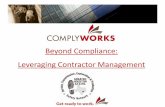 Beyond Compliance: Leveraging Contractor Managementgreaterhoustonsteps.com/yahoo_site_admin/assets/... · • Industry Generic training – PST, CST, SafeLand, SafeGulf • 1,000,000+