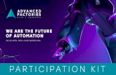PARTICIPATION KIT €¦ · PARTICIPATION KIT SUMMARY 1.1. PARTNER 1.2. EXHIBITOR 1.3. NEWCOMER 2. ... Mentions in social media Special mention in post-event report 1st level 2nd level
