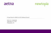 A Case Study for GPBCH’s 2016 Wellness Summit · 2016. 9. 15. · A Case Study for GPBCH’s 2016 Wellness Summit Aetna Inc. & Newtopia September 14th, 2016 Philadelphia, PA . 50%