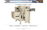 CHANTLAND 4190 - Choice Bagging Equipment · Chantland 4190 Auger Packer Rev. A 2010 2 OF 54 FOREWARD This manual has been prepared to assist you with your Choice Bagging Equipment,