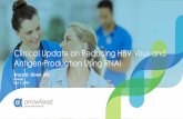 Clinical Update on Reducing HBV Virus and Antigen Production …regist2.virology-education.com/presentations/2018/... · 2018. 11. 15. · integrated HBV-derived mRNA •Combination