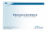 Newsletter de la CSSF€¦ · Newsletter de la CSSF . Newsletter . N° 228 – Janvier 2020 . Secrétariat général de la CSSF ... Loi du 15 décembre 2019 – Institutions de retraite