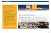 Datasheet: OneTouch™ AT Network Assistantscenarios. Enabling fast, efficient testing for novice and expert technicians using pre-defined best practices, OneTouch AT identifies the