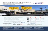 Summit Centre at the Trails · Summit Centre at the Trails SEC Trailwoods Dr & Spring Gate Ln Las Vegas, NV 89134 LEASING CONTACT All information contained herein is from sources