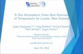A Site Atmospheric State Best Estimate of Temperature for ...€¦ · A Site Atmospheric State Best Estimate of Temperature for Lauder, New Zealand Jordis Tradowsky1;2;3, Greg Bodeker1,