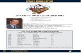 2018 Media Guide - Minor League Baseball · 134 NEW ORLEANS baby cakes 2018 Pacific Coast League Directory One Chisholm Trail, Suite 4200 Round Rock, TX 78681 P: (512) 310-2900 F:
