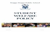 STUDENT WELFARE POLICY · the development of programs and initiatives which promote a safe and happy environment for all. PRINCIPAL § ensure a commitment to student welfare underpins