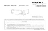SERVICE MANUAL Microwave Oven EMO-SRT1(NX) EMO-SRT1(SG)cncms.com.au/.../MicowaveOven/em-osrt1/emo-srt1_sm.pdf · EMO-SRT1NX 437 517 01 EMO-SRT1SG 437 517 00 Foreword Read this manual