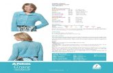 PATONS® GRACE™ SCALLOP MESH JACKET (TO CROCHET) SIZES · Size 3.75 mm (U.S . F or 5) crochet hook or size needed to obtain tension. 4 (4-4-5-5-5) buttons 1" [2.5 cm] in diameter.