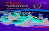 Clean Schools Schools/Clean Schools... · and parents to dispose of their litter responsibly and keep your school grounds clean. This toolkit provides you with an education program