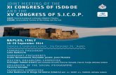 JOINT MEETING OF THE XI CONGRESS OF ISD&DE XV … · 8.45-9.00 Blepharoplasty what else we can say about it - D. Surace 9.00-9.15 Oculofacial fillers: past, present, and future -