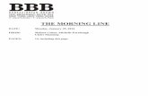 THE MORNING LINE - Boneau/Bryan-Brown 1.25.16 Low Res.pdfThe SpongeBob Musical, the forthcoming stage adaptation of Nickelodeon’s cherished cartoon and behemoth media franchise.