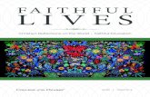 FAITHFUL LIVES - College of the For these reasons, wisdom breaks down our commonly held sacred/ secular