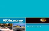 WORLDSHIP - UPS Mail Innovationsor call our worldship Customer support Center at 1-888-553-1118. tOPIC PAge 1. Intro 1 2. Finding your 2010 worldship Mailbox 2 3. Account setup and